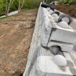 retaining wall construction caseyville il